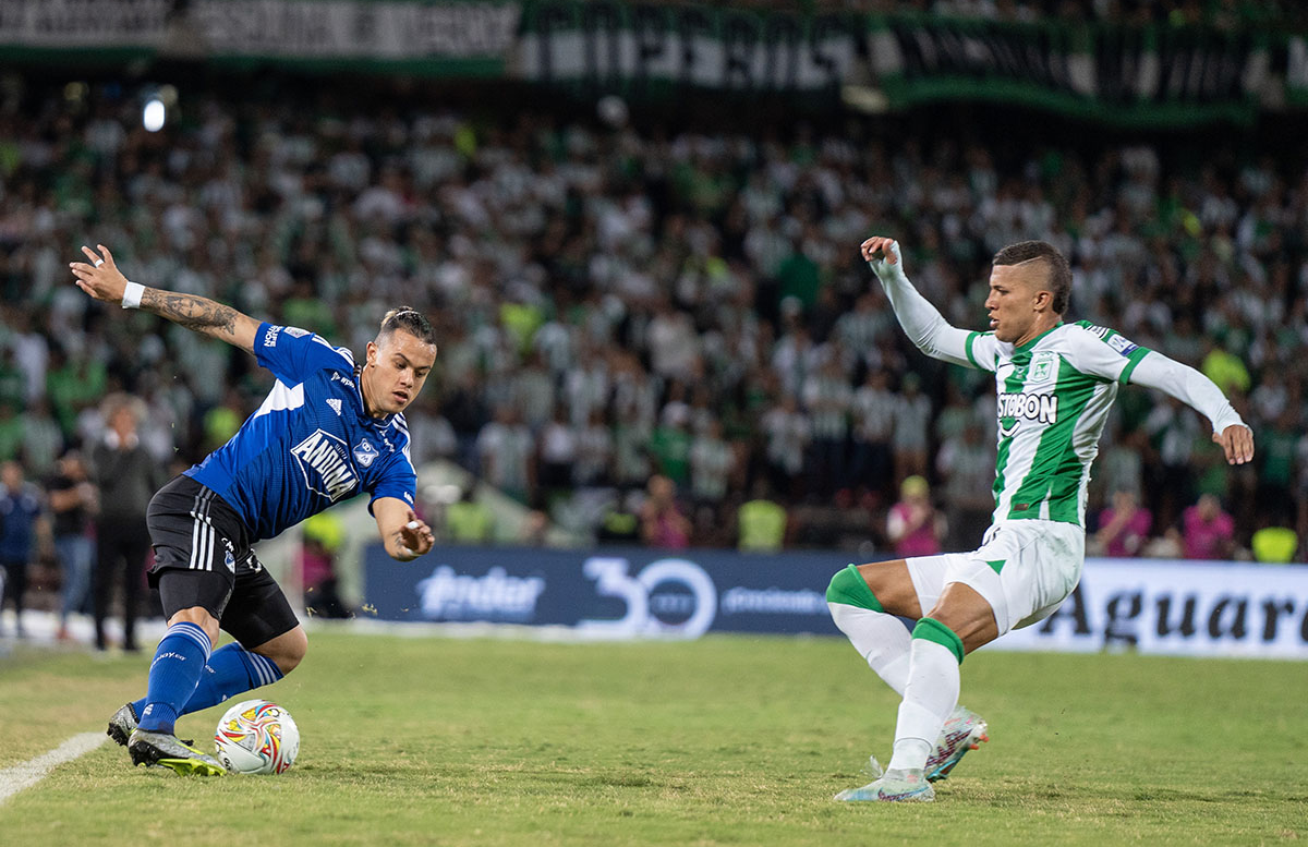 Atlético Nacional y Millonarios no se hicieron daño en la ida