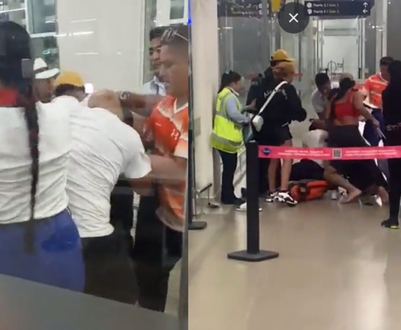 [Video] Familia agredió a empleados de Latam en aeropuerto de Santa Marta
