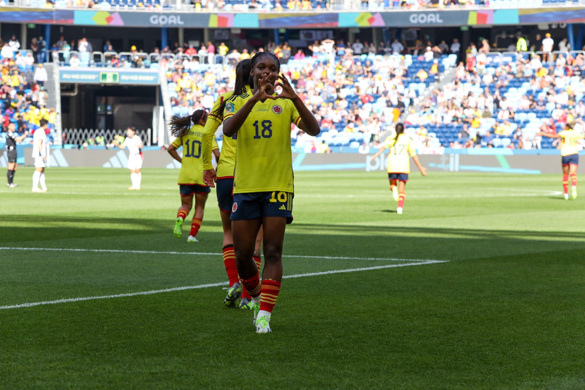 Colombia debutó con victoria en el Mundial Femenino Mayores