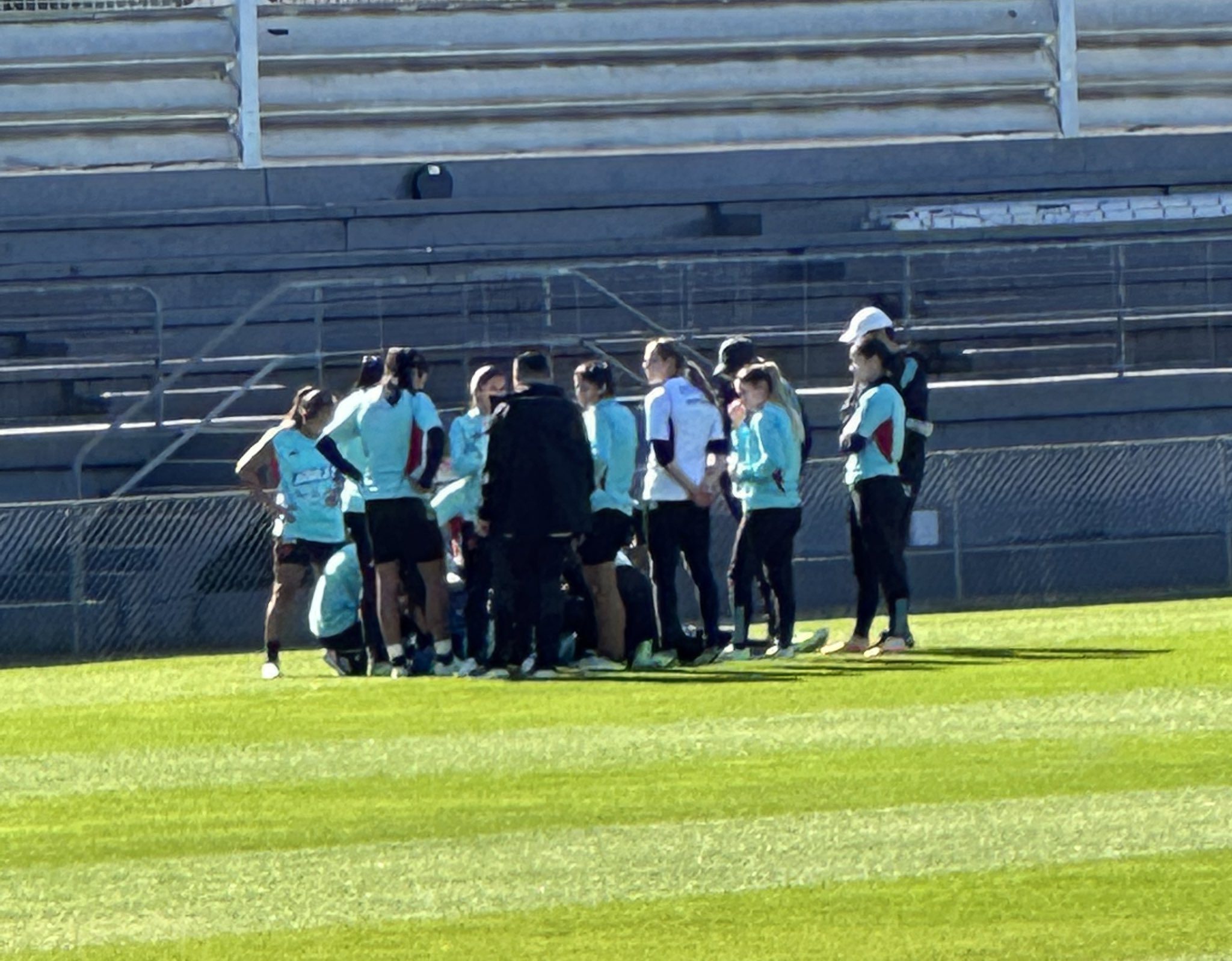 Linda Caicedo Entrenamiento