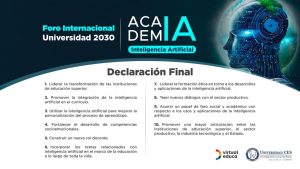 Declaratoria para el gobierno nacional IA