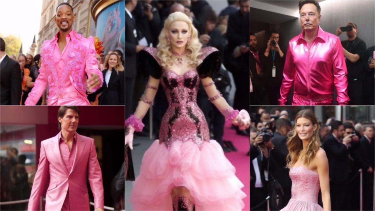 ¡Boom Barbie! Así se verían las grandes celebridades en su estreno, según IA