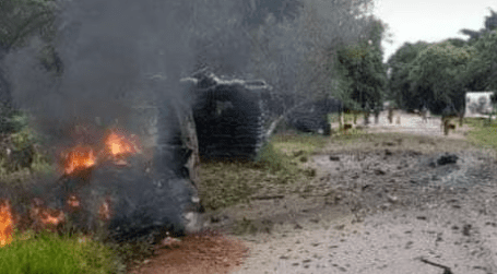 Seis militares heridos y dos personas fallecidas, el saldo que dejó carro bomba en Tame, Arauca