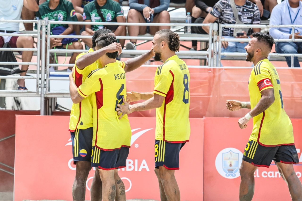 Colombia medalla de plata en Fútbol Playa de Suramericanos