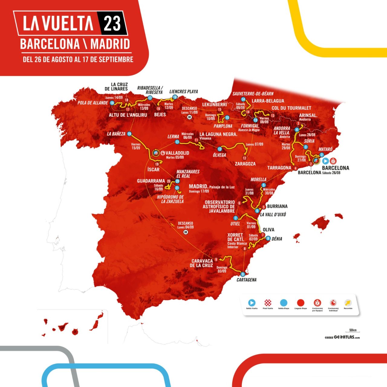 La Vuelta a España será en Agosto