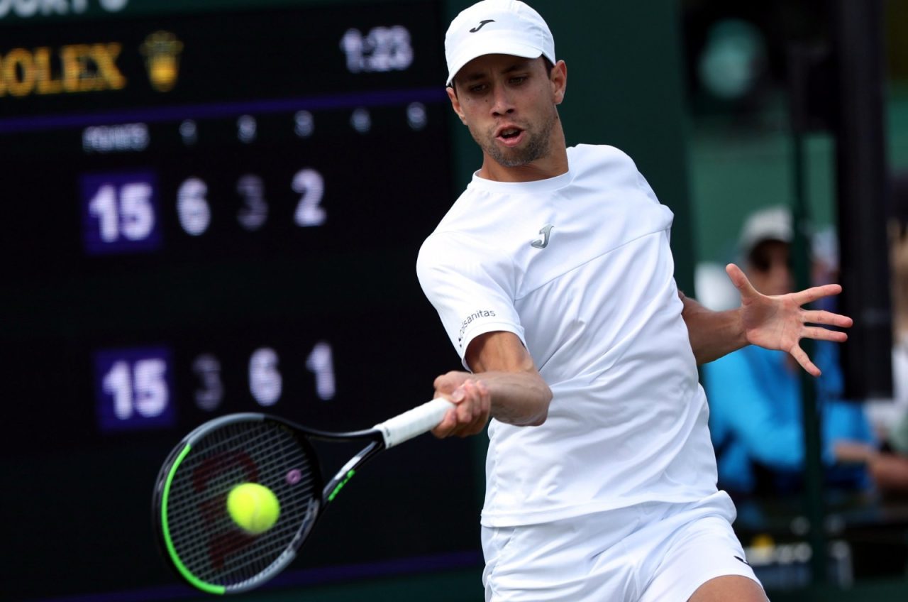 Daniel Galán hace historia en Wimbledon