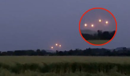 [Video] ¿Ovnis? 'Bolas de fuego' se vieron sobre plantaciones en Inglaterra