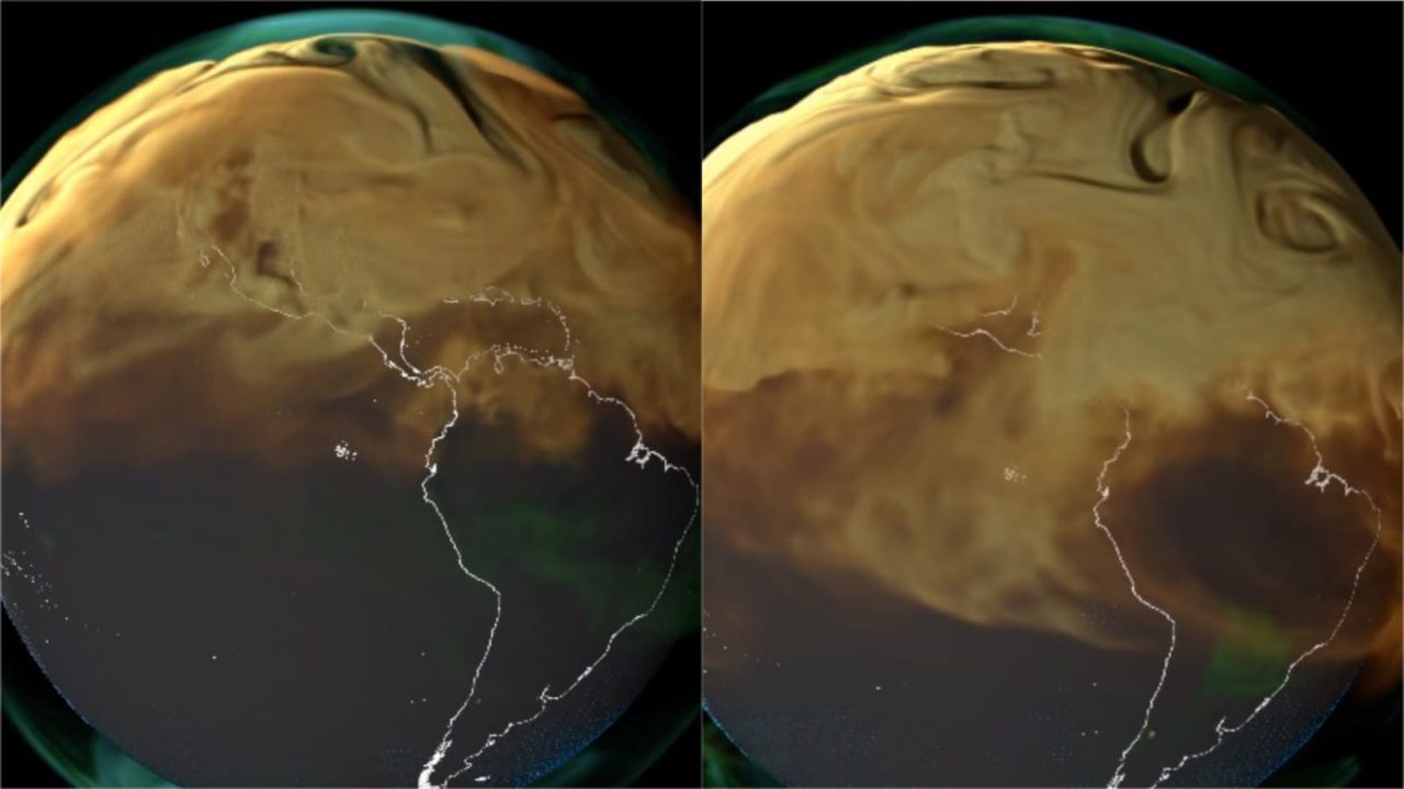 [Video] ¡La Tierra se ahoga! Nasa muestra el nivel de CO2 que está copando el planeta