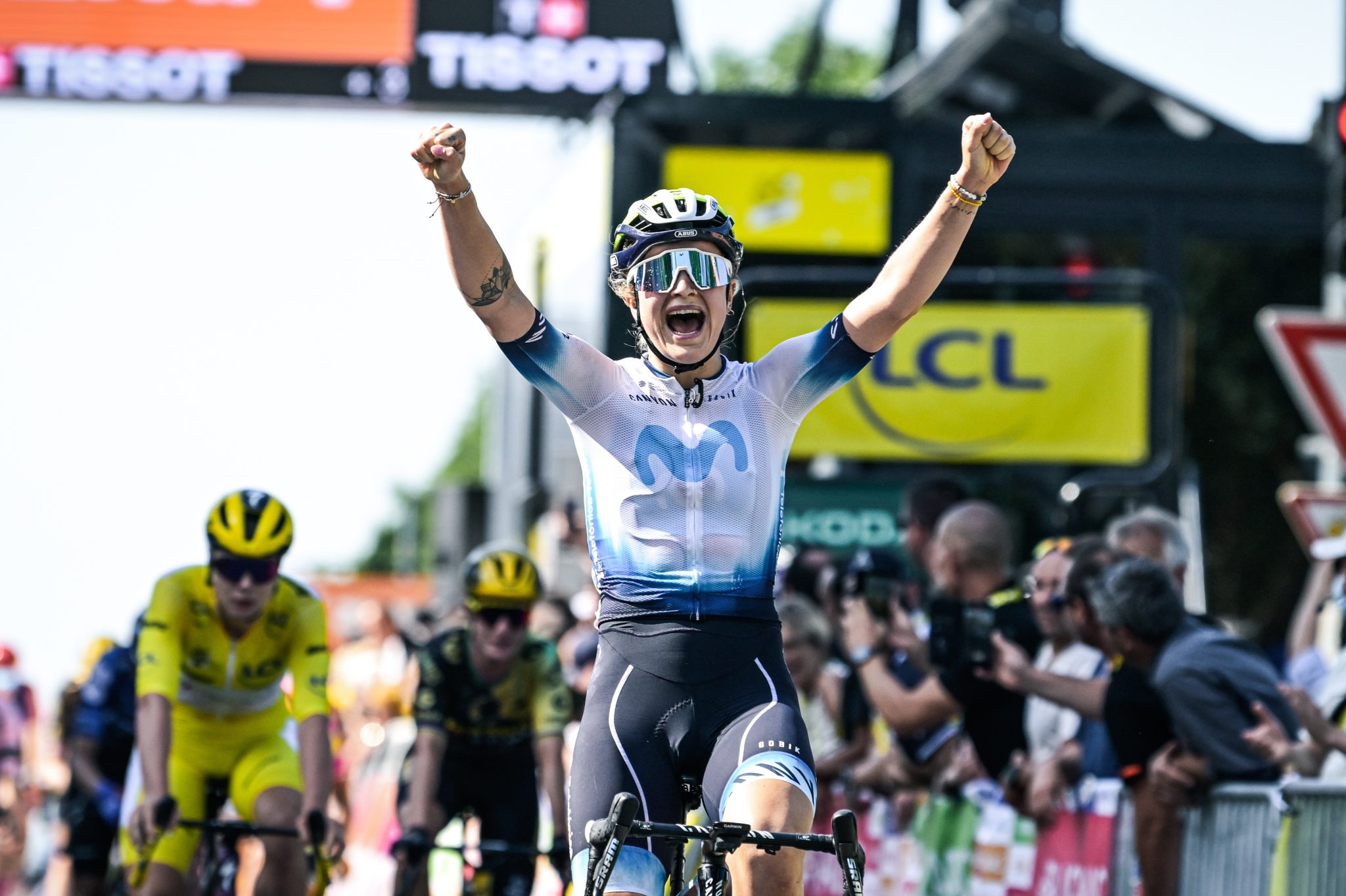 Emma Norsgaard ganó en Blagnac, la 6° etapa del Tour de France