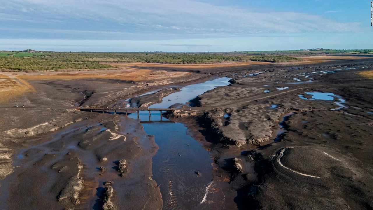 Escalofriantes imágenes de la sequía en Uruguay