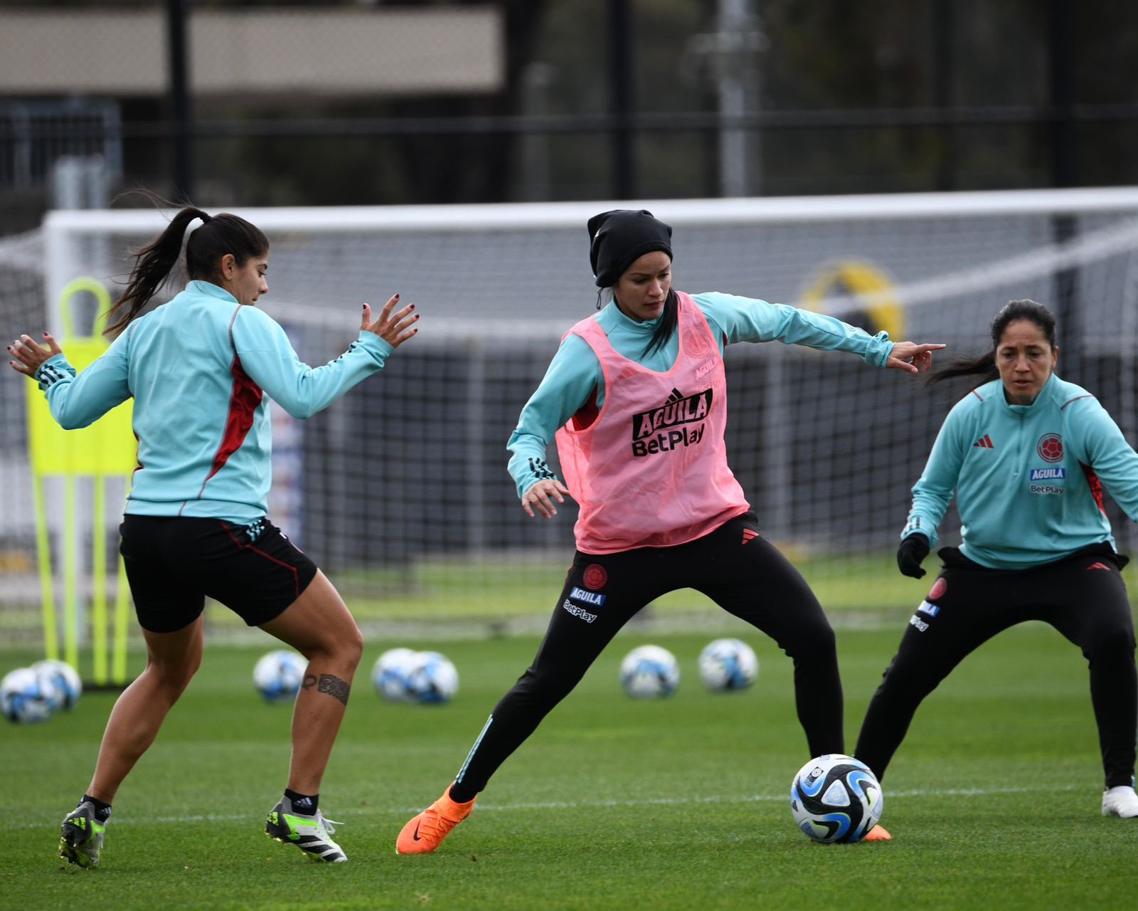 Colombia ya se entrenó en Melbourne pensando en el choque con Jamaica