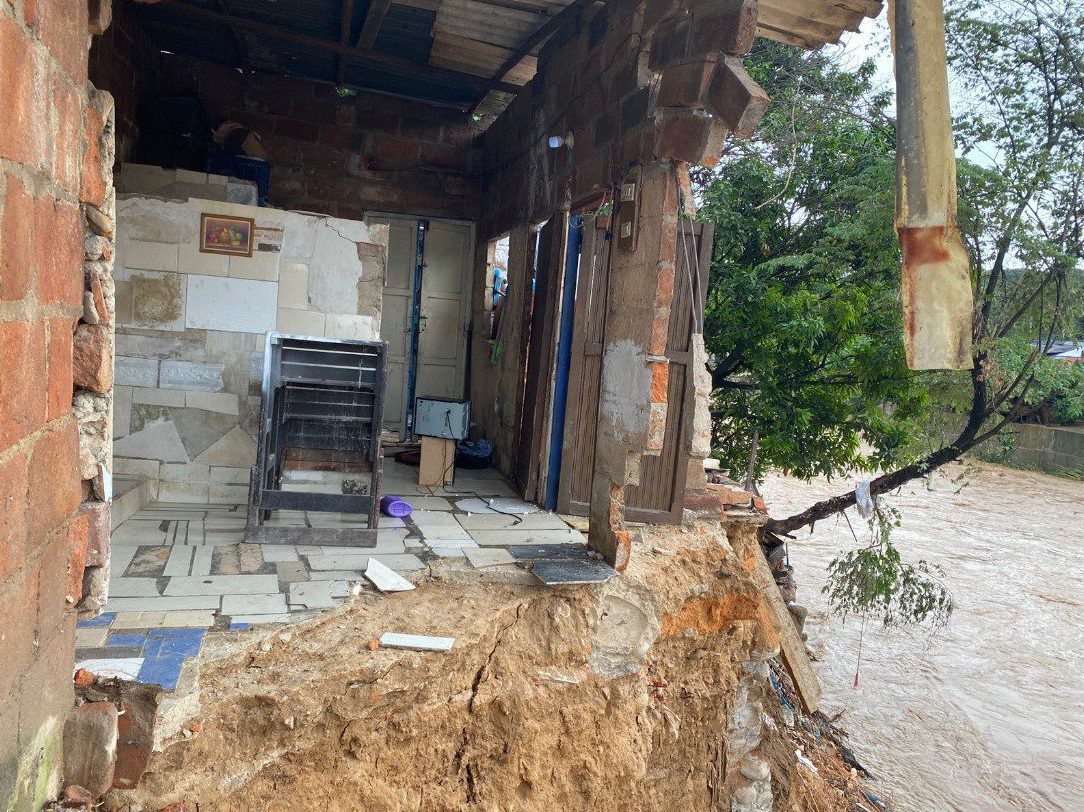 Inundaciones en Girón