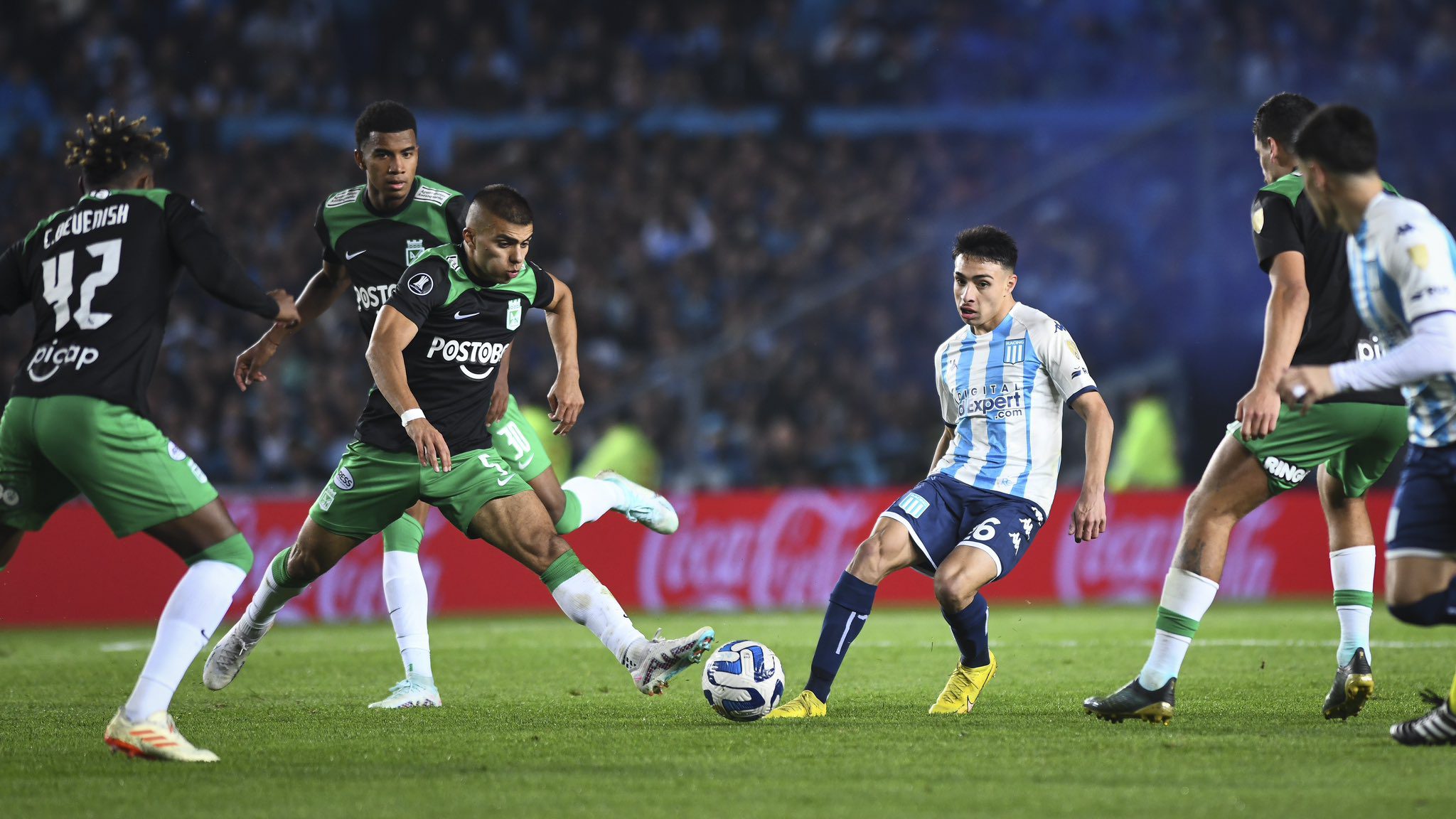 Atlético Nacional cayó goleado y fue eliminado de la Copa Libertadores