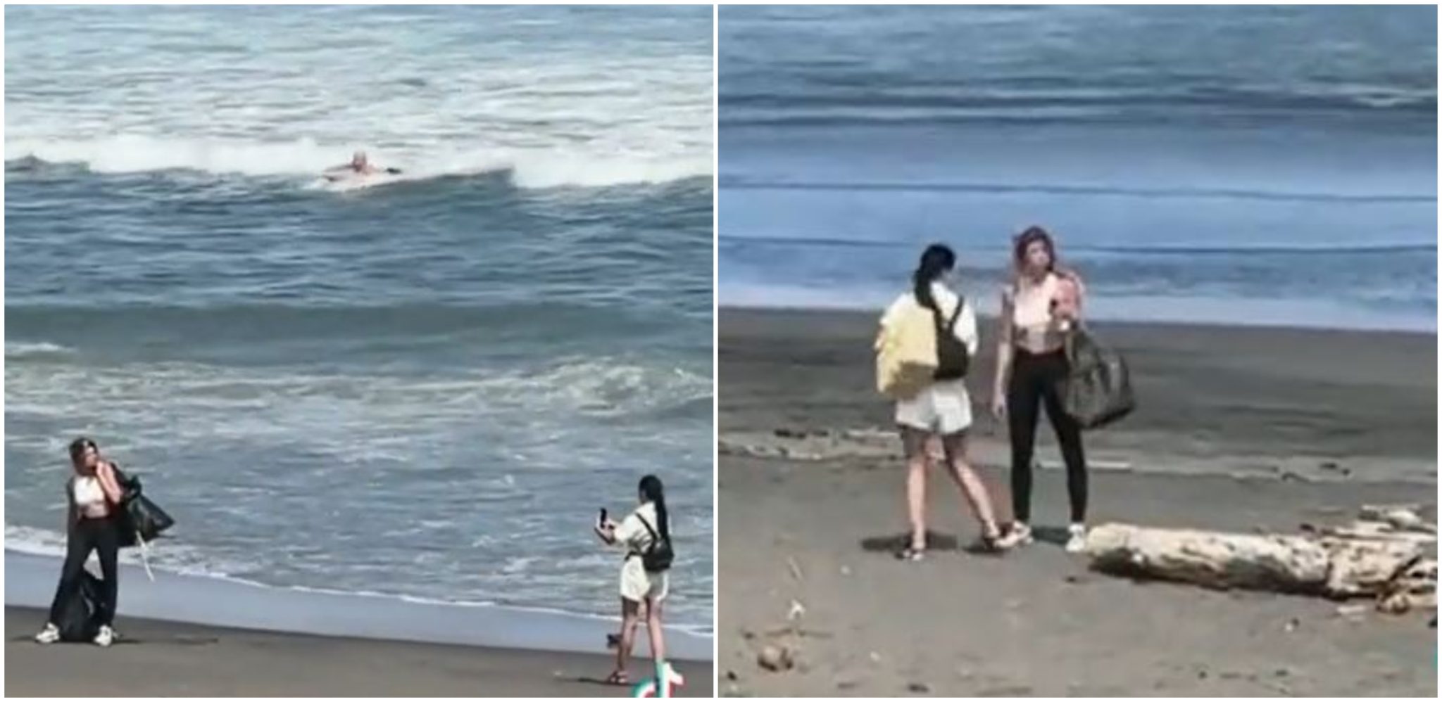 [Video] ¡Insólito! Influencer finge limpiar una playa para conseguir más seguidores