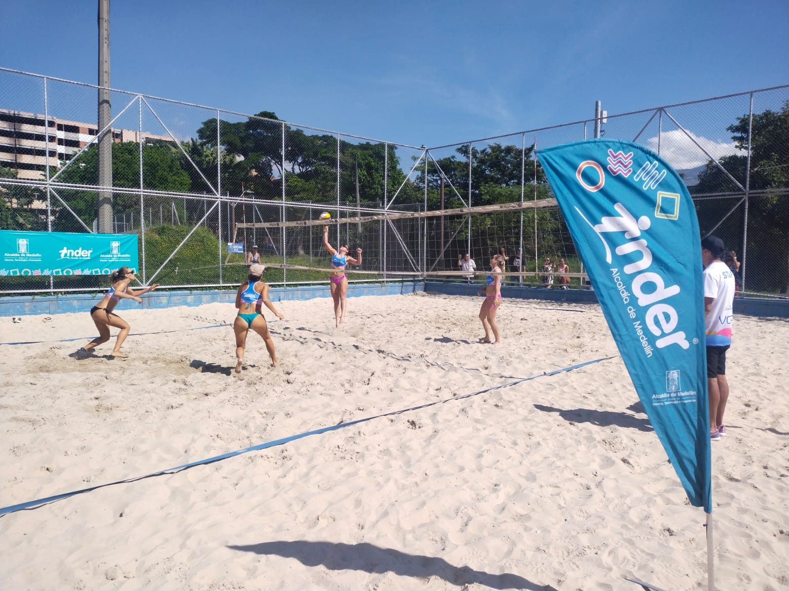 El Torneo Arena Fest de Vóley Playa irá hasta el lunes