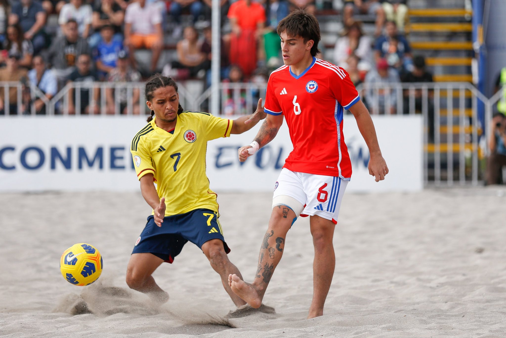 Colombia finalizó 4° en el Sudamericano Sub-20 de Fútbol Playa