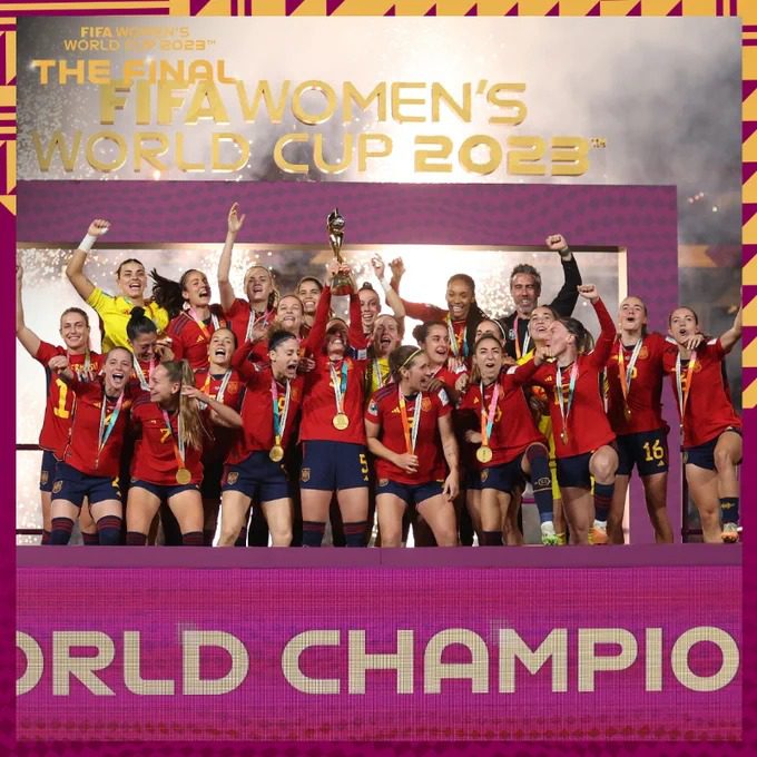 España, campeón mundial de fútbol femenino Telemedellín