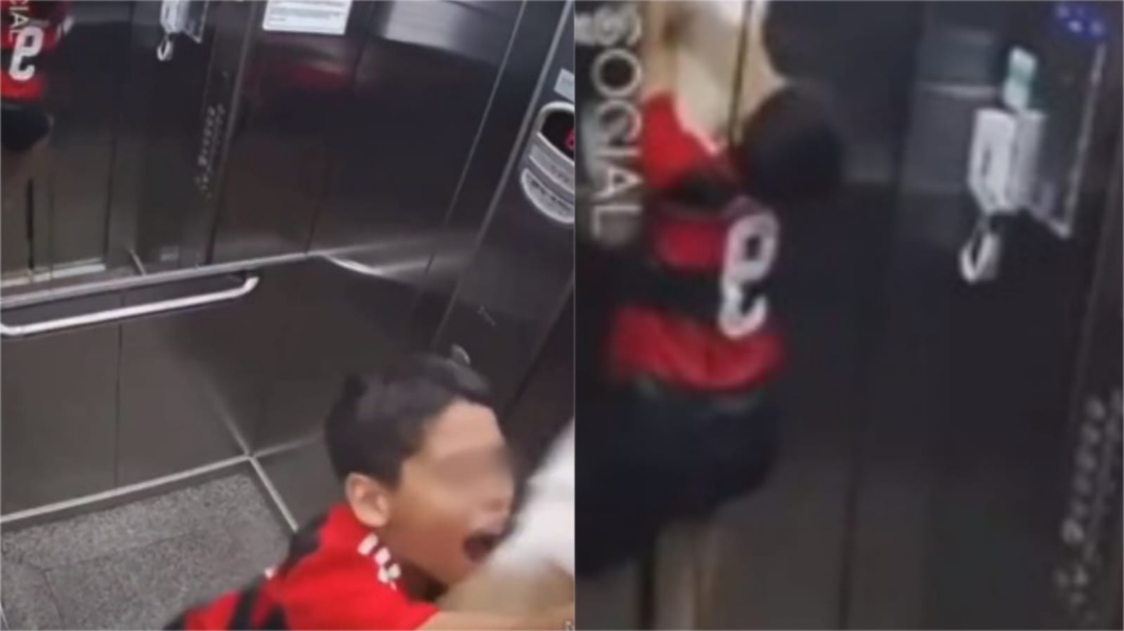 [Video] ¡Impresionante! Niño salva a su mascota de morir ahorcada en un ascensor