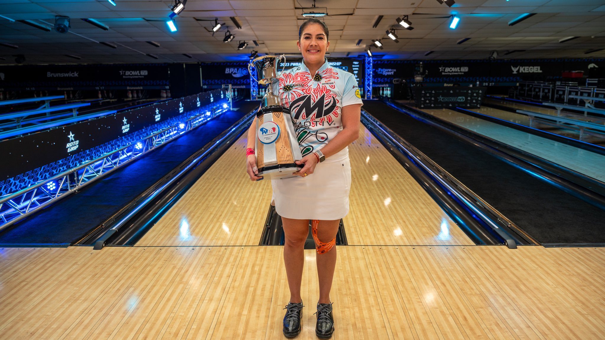 María José Rodríguez, campeona del PWBA Tour de bolos en Iowa