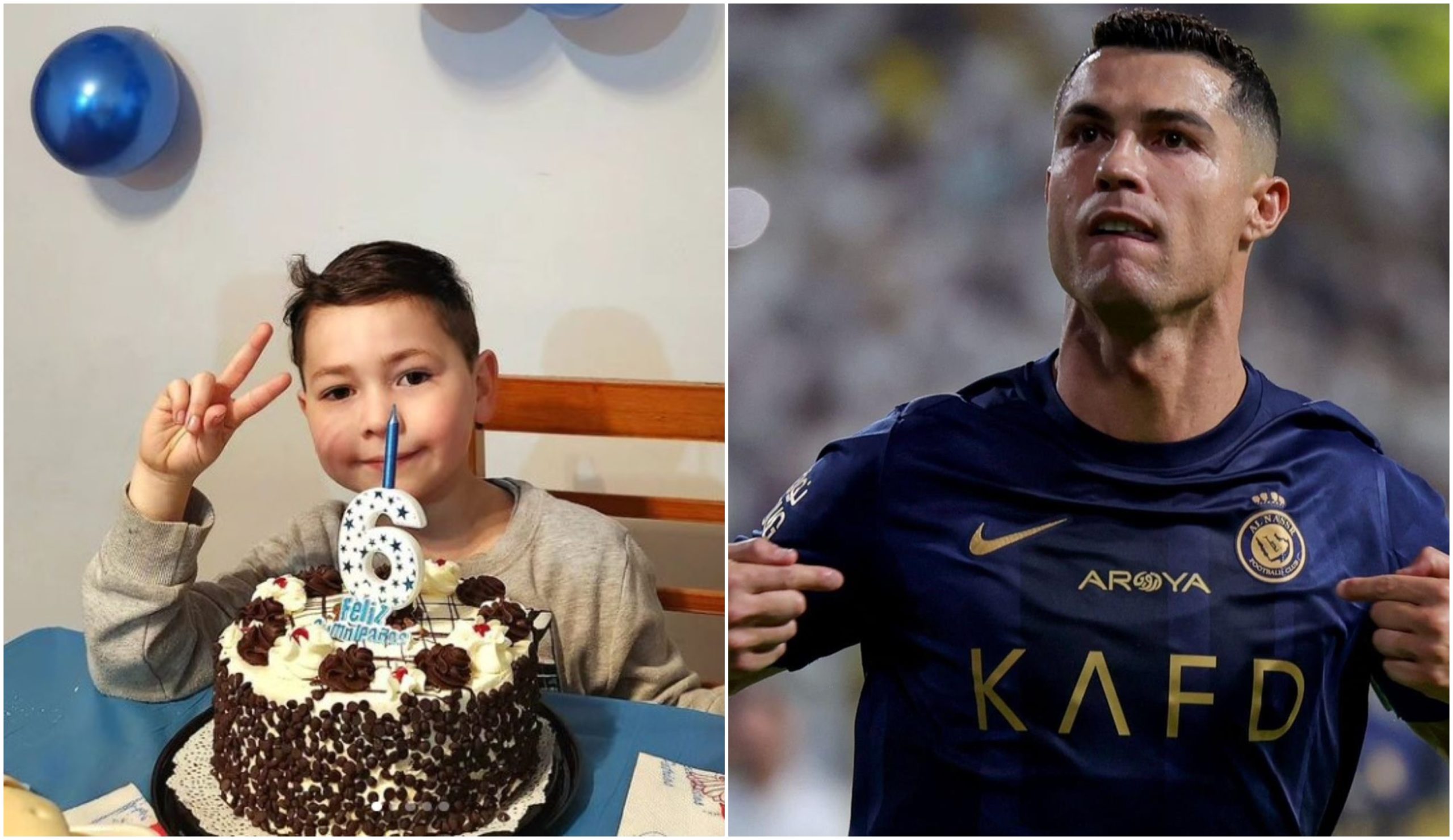 [Video] Niño cree que Cristiano Ronaldo le envió un mensaje de cumpleaños y es el día más feliz de su vida