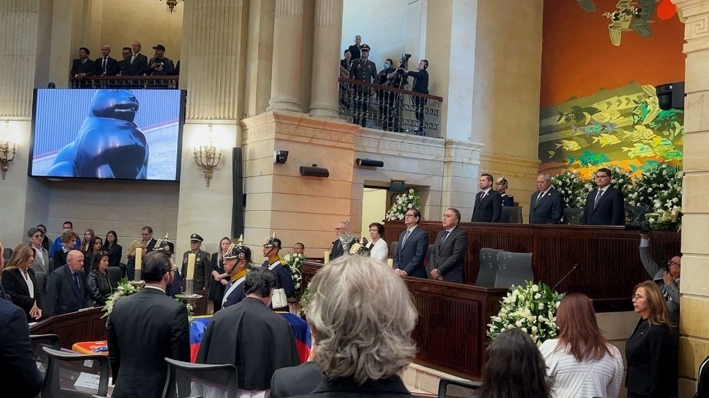 Homenaje maestro Fernando Botero Congreso