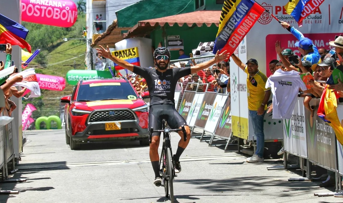 ¡Con mucha berraquera! Juan Diego Hoyos vence en la 7° etapa de El Clásico RCN