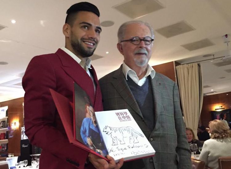 Falcao agradeció el gesto que tuvo el maestro Botero con él