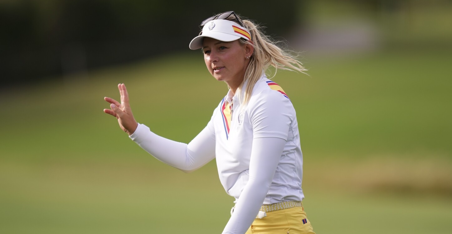 [Video] Pedersen convierte el 2° hoyo en uno en la historia de la Solheim Cup