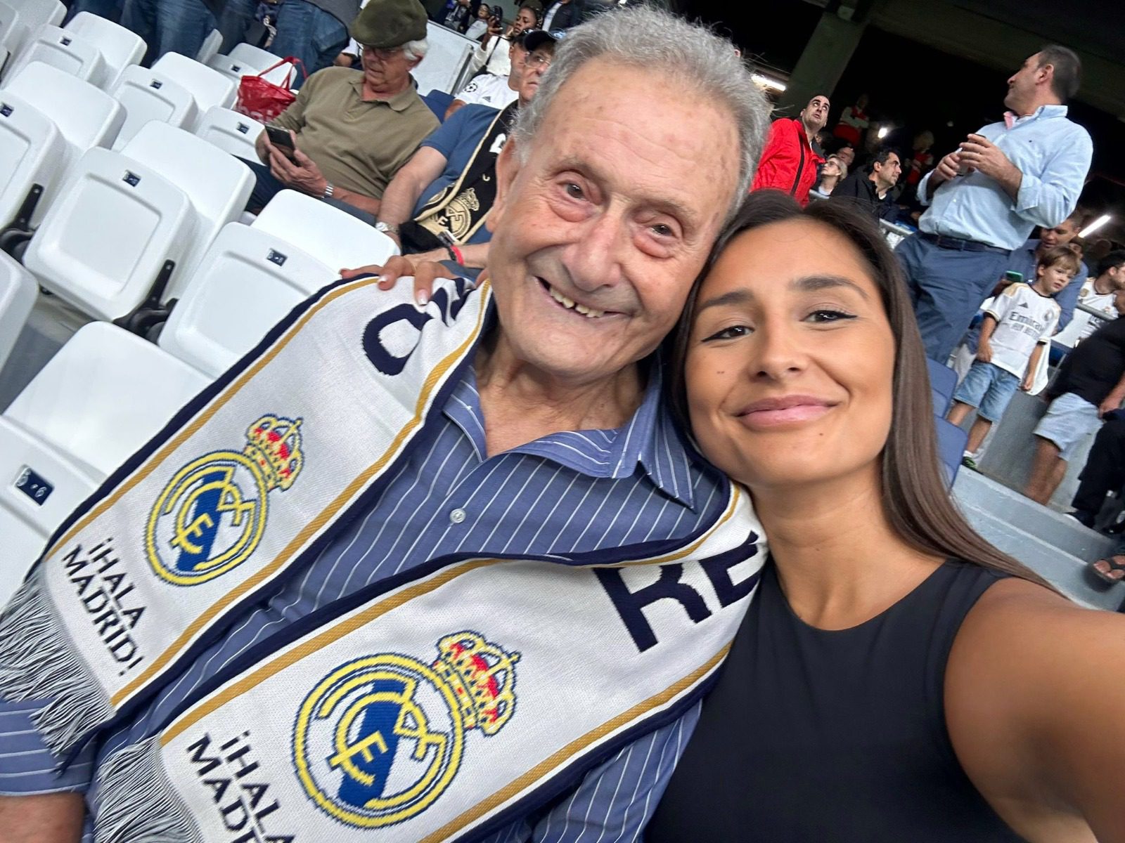 [Video] ¡Hermoso! Don Miguel cumplió su sueño: ver al Real Madrid