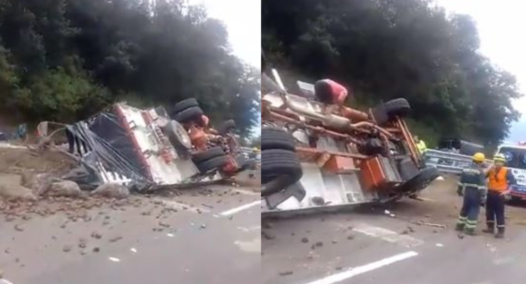 [Video] Grave accidente en Cundinamarca dejó dos personas muertas