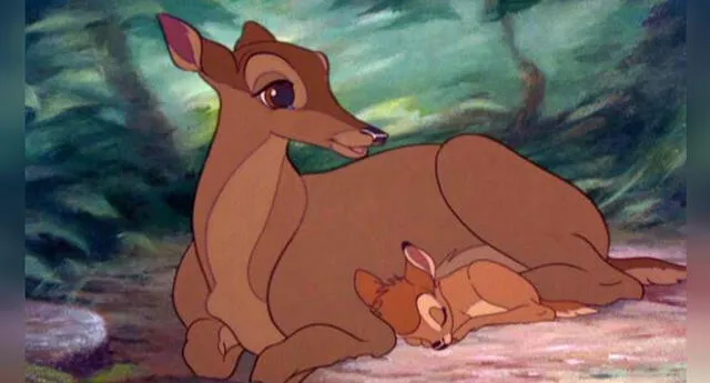 La escena donde muere la madre de Bambi no aparecerá en la nueva edición