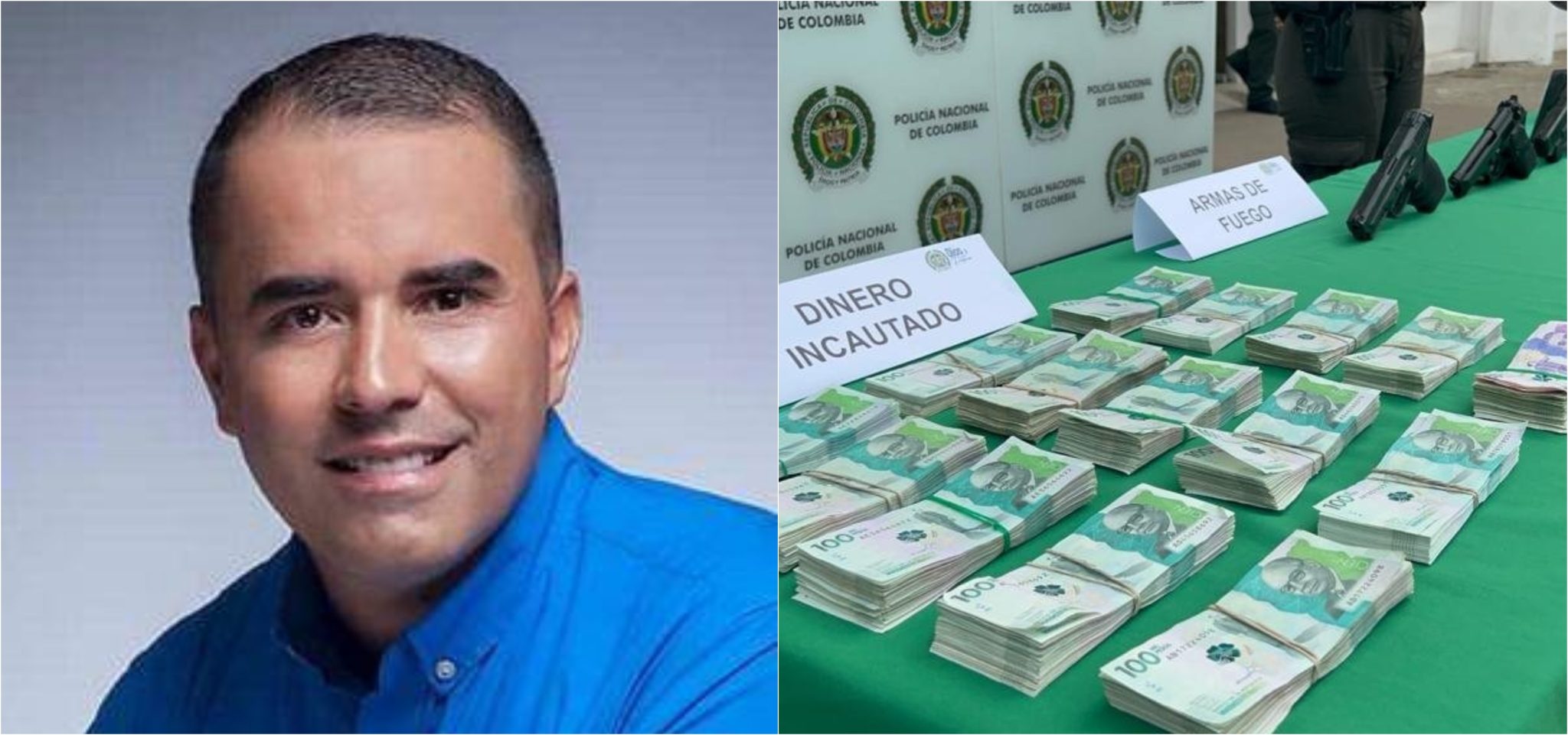 Un alcalde de un municipio antioqueño fue capturado con cuatro armas y 150 millones de pesos