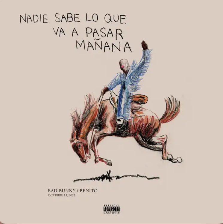 “Nadie sabe lo que va a pasar mañana” nuevo álbum de Bad Bunny