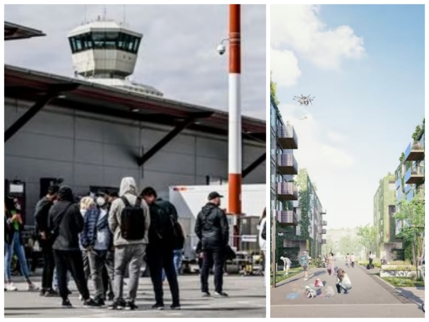 [Fotos] Berlín reemplazará un aeropuerto por un barrio sin autos