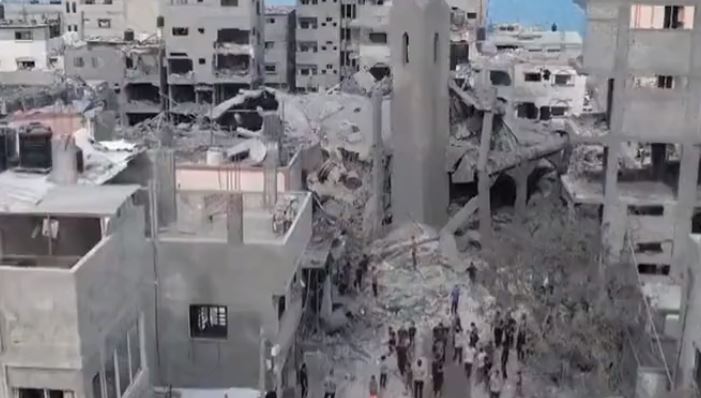 [Videos] Paisaje devastador en Gaza tras bombardeos israelíes