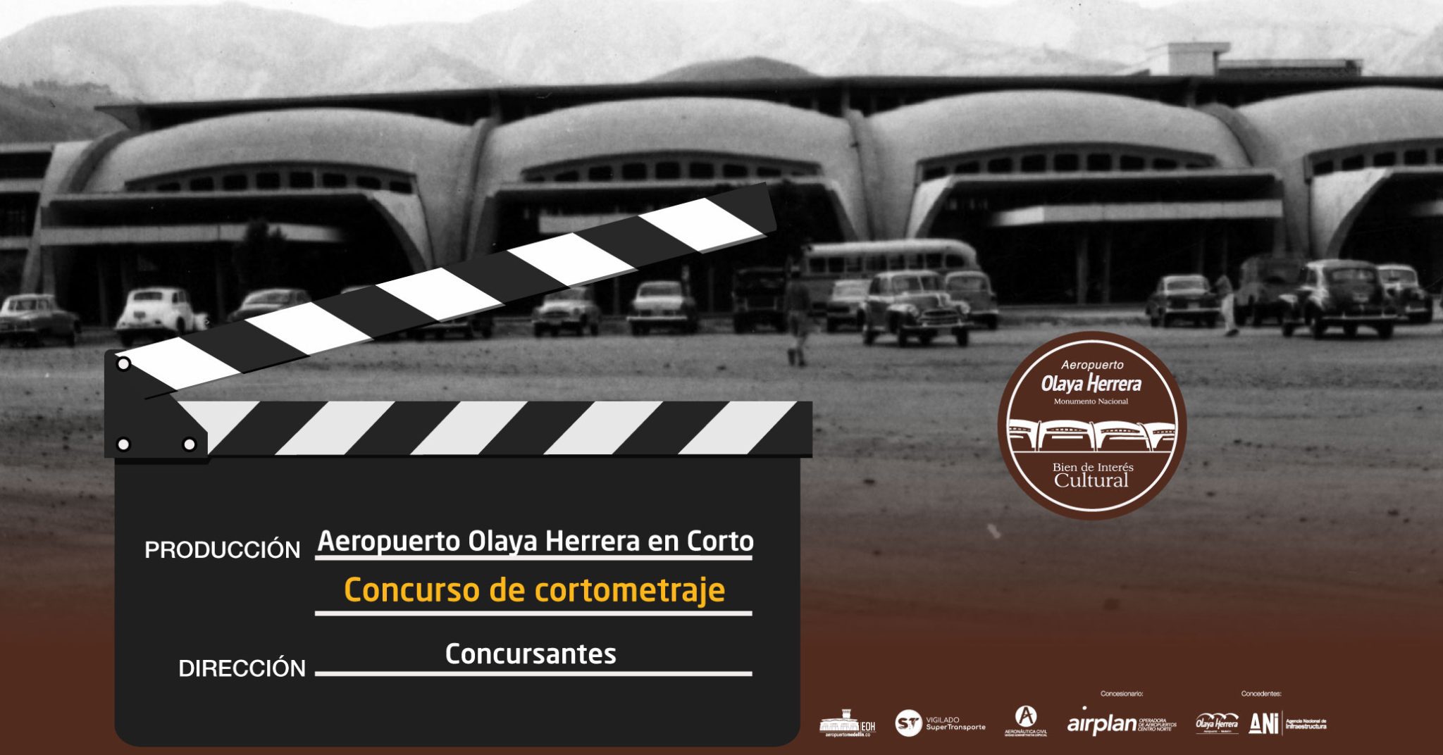 Aeropuerto Olaya Herrera invita a participar en un concurso de cortometrajes