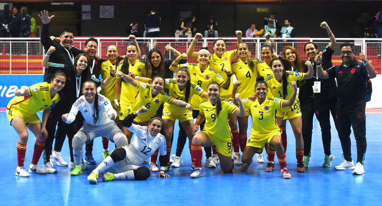 Colombia, entre los 3 mejores del futsal femenino de América