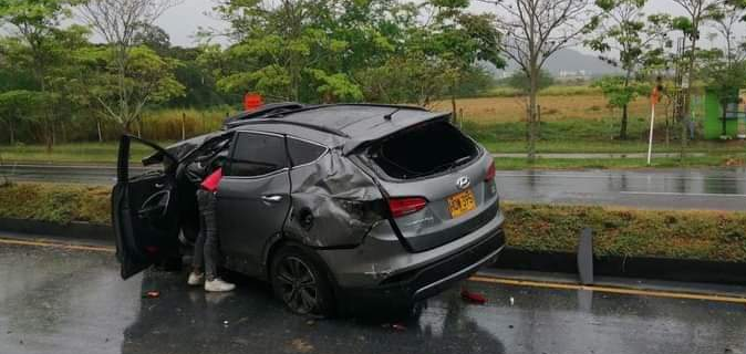 [Foto] Portero del Tolima tuvo un accidente de tránsito y deberá ser operado