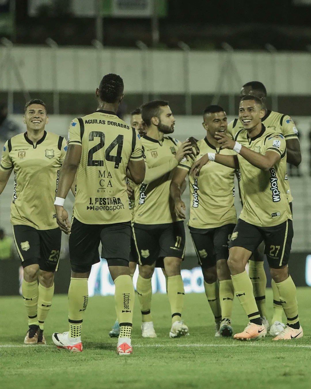 Águilas es líder de la liga colombiana