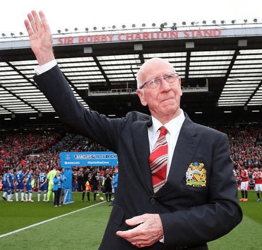 Falleció Sir Bobby Charlton, leyenda del Manchester United