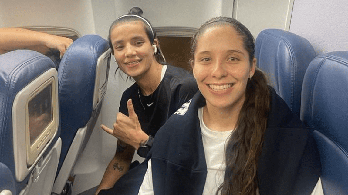 Futbolistas colombianas atrapadas en Israel ya viajan a Colombia