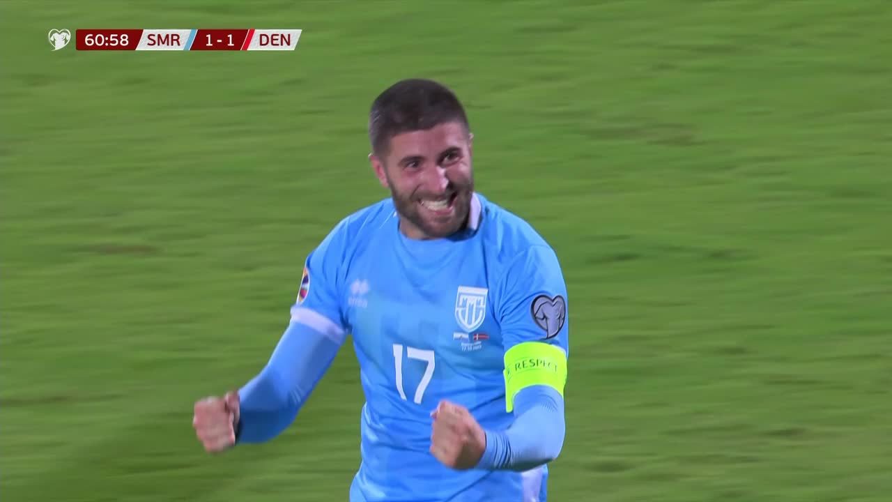 ¡Locura total! Golinucci convirtió gol para la Selección de San Marino