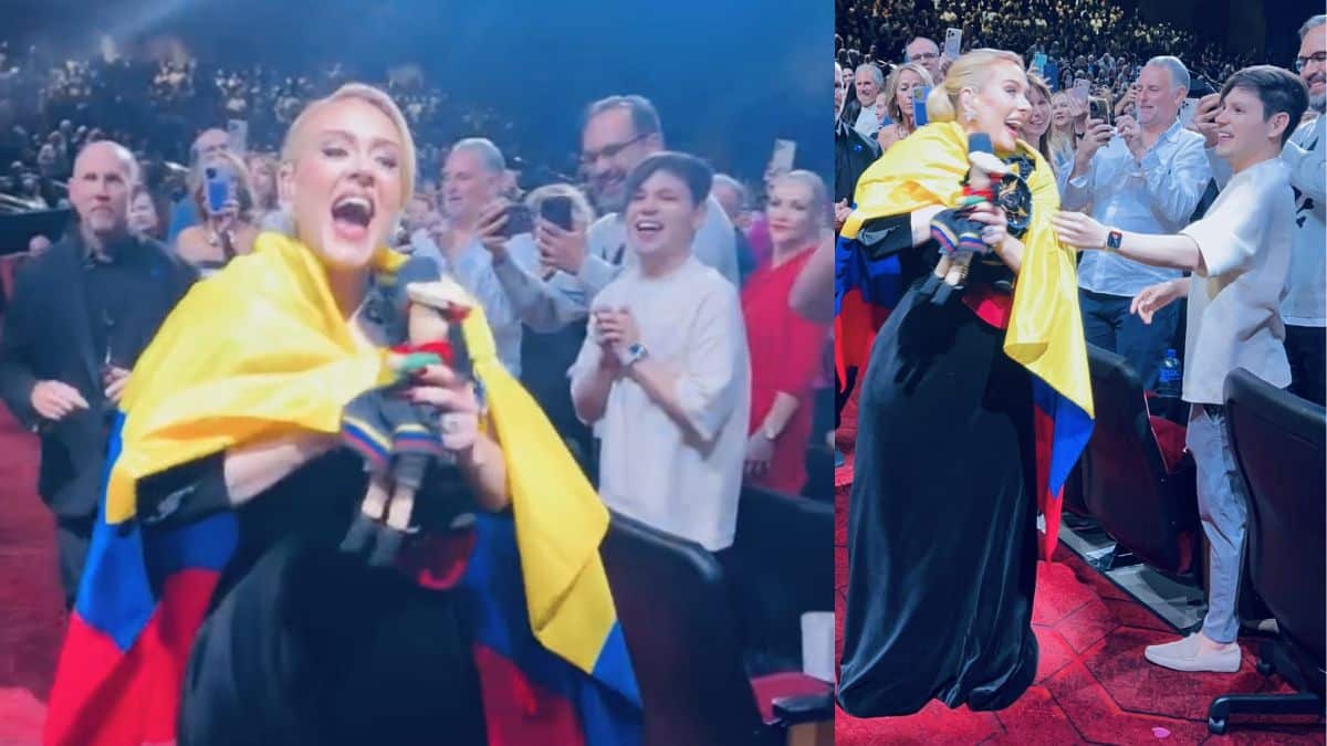 ¿Adele lució la bandera de Colombia en apoyo a la posición de Petro sobre el conflicto en Palestina?