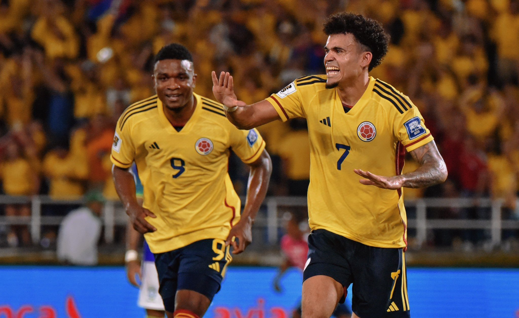 Histórico triunfo de la Selección Colombia ante Brasil por las