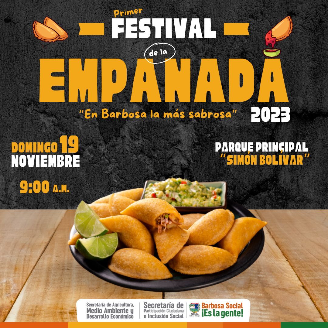 El primer festival de empanada en Barbosa