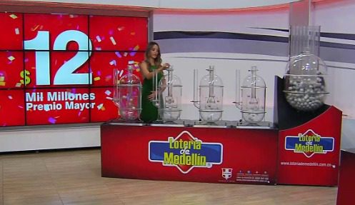 números que más juegan y ganan en la lotería de Medellín