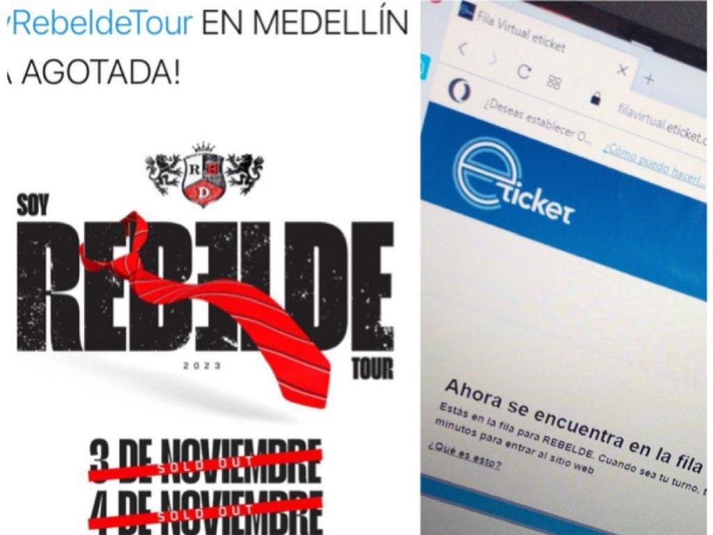 ¿Por qué la gente está vendiendo sus boletas para RBD?