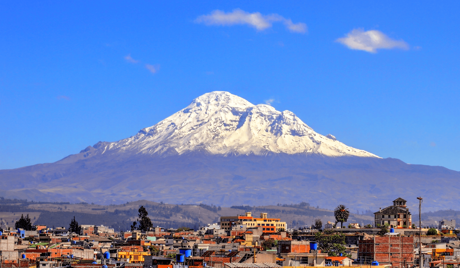 Volcán Chimborazo, montaña más alta del mundo 