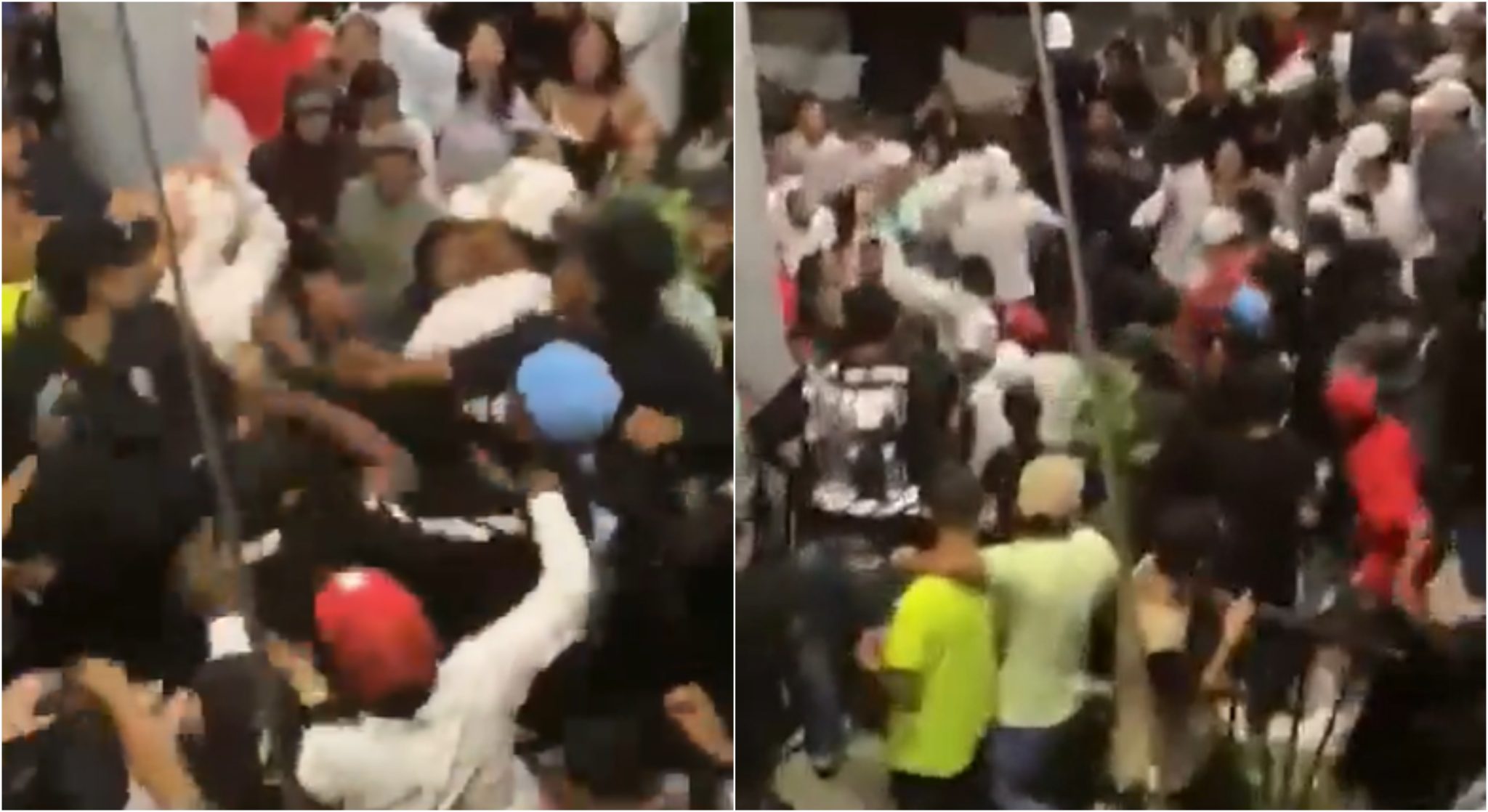 [Video] Varios jóvenes protagonizaron una fuerte riña durante una fiesta en la Comuna 13