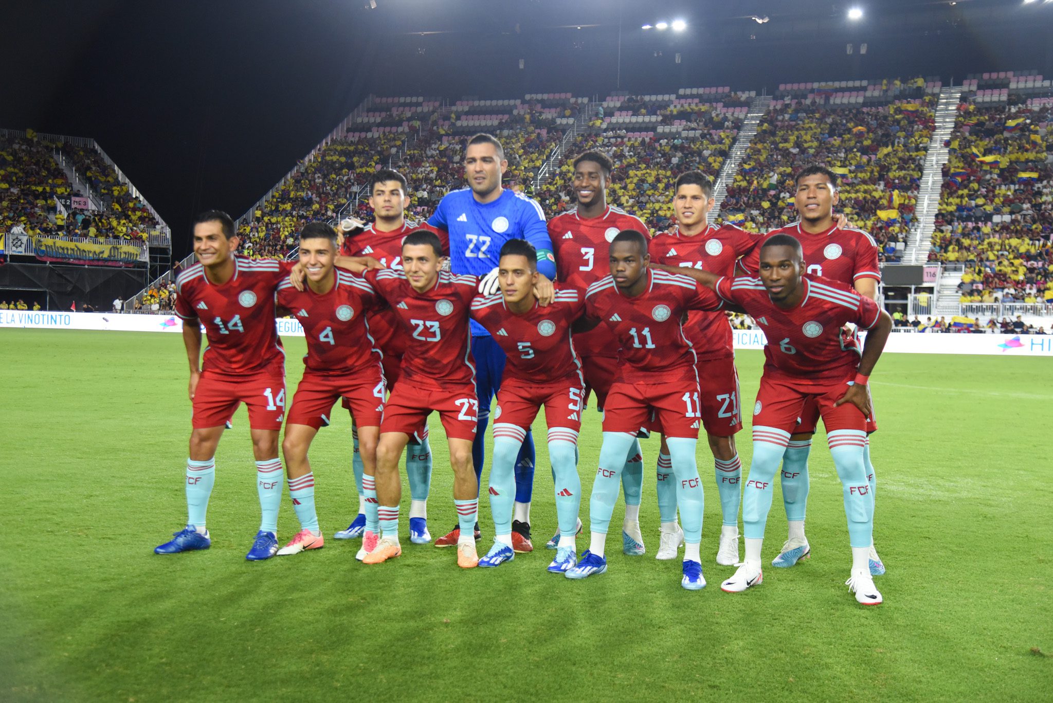 Selección Colombia venció a la sub 23 de Venezuela